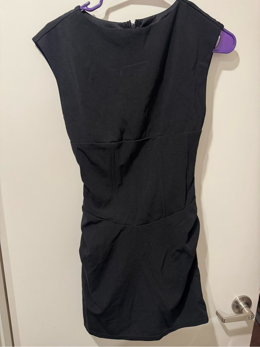 Classic Black Sheath Dress - Women